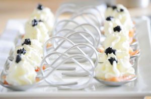 Smoked Salmon Appetizer Spoons