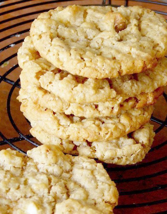 Peanut Butter & Oatmeal Cookies