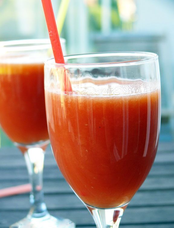 Go Fresh: Tomato Juice with Lemon and Orange