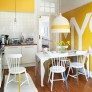 yellow kitchen walls decor thumbnail