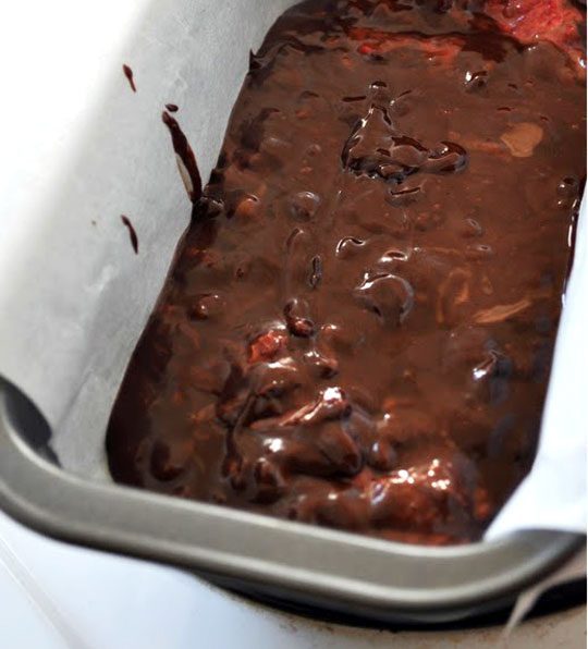 Best chocolate raspberry brownies