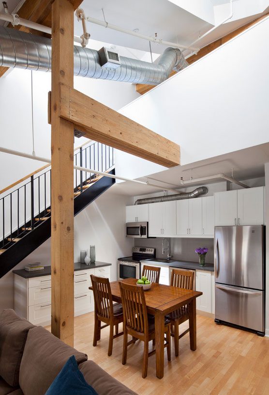 Customize Your Kitchen Under the Stairs