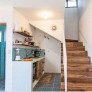 Decorating small kitchen under stairs thumbnail