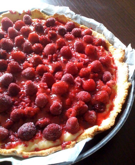 Raspberry Tart Recipe — Rasberry tart Filling — Eatwell101