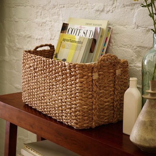 BRAIDED CONSOLE BASKET