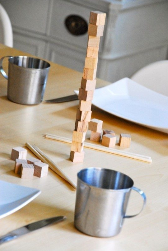 Family Chic Stacking Game for table