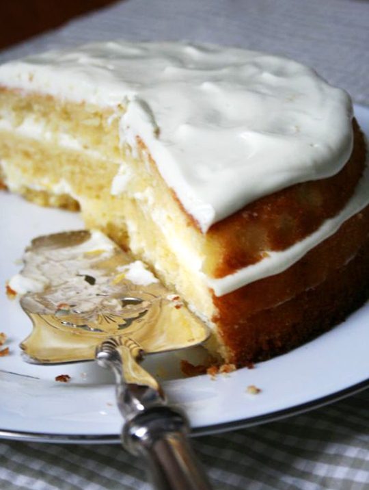 Fresh Lemon Cake Recipe