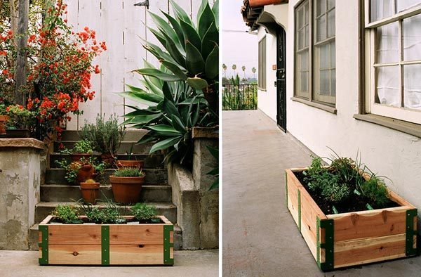 Patio Garden Assembled planter