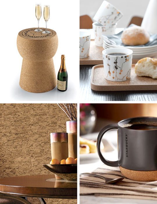 cork home accessories