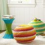 pop color woven side table thumbnail