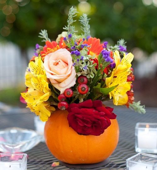 How to make a pumpkin centerpiece