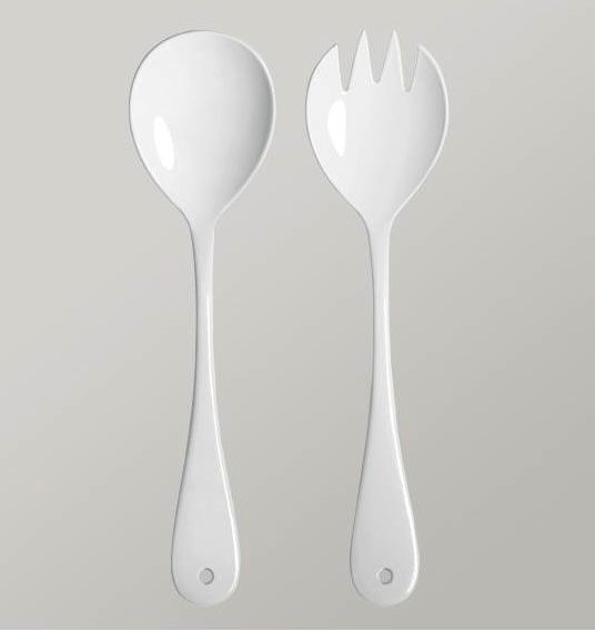 Enamel salad Serving Set