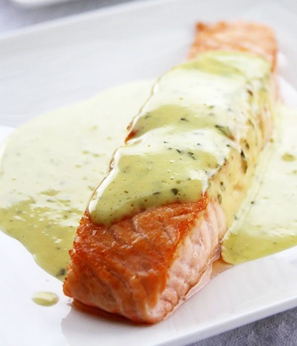 Grilled Salmon steak recipe