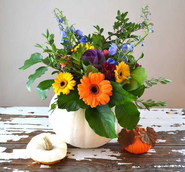 How to make a pumpkin vase