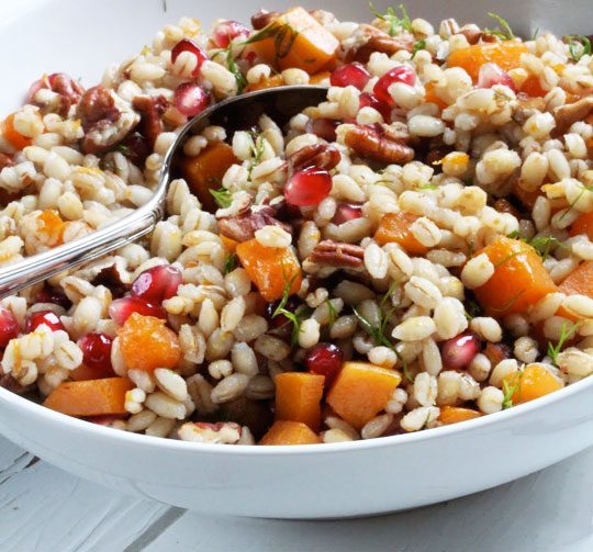 Pearl Barley and Vegetable Salad recipe - #recipe by #eatwell101®