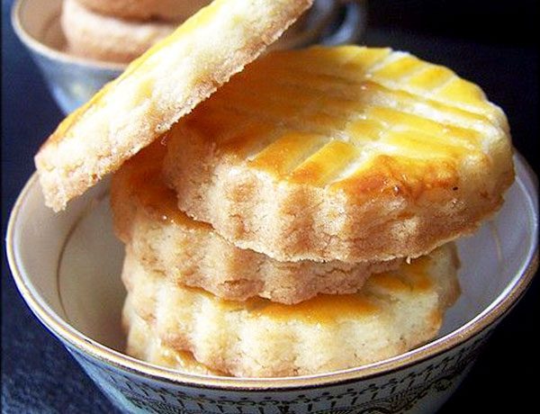 Salted Butter Shortbread Cookies