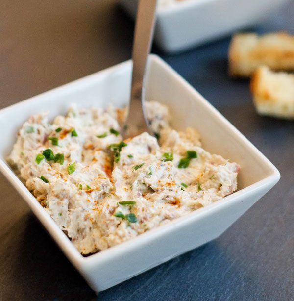 Sardine, Cream Cheese and Chives Spread