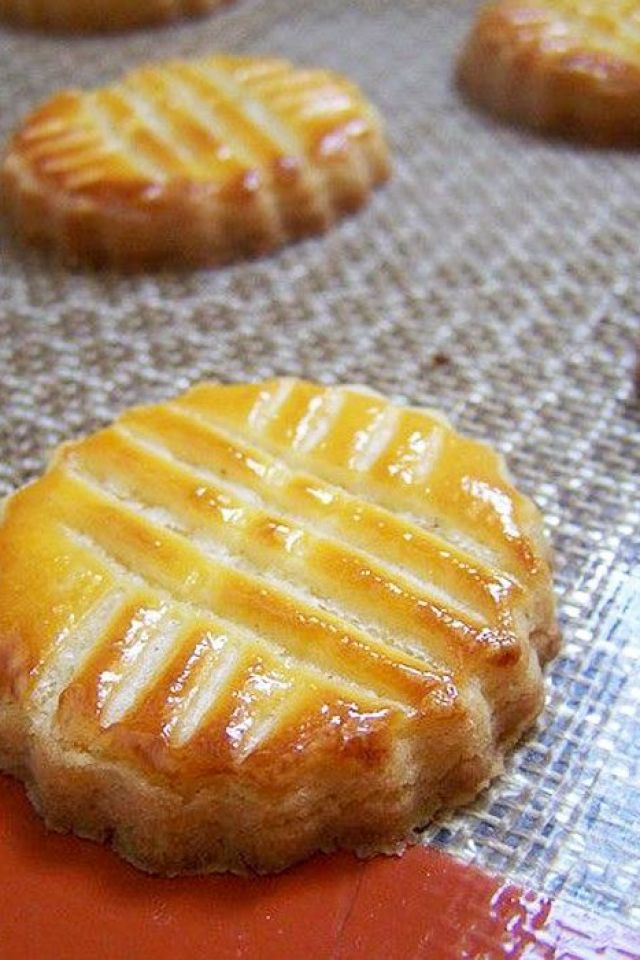 Salted Butter Shortbread Cookies