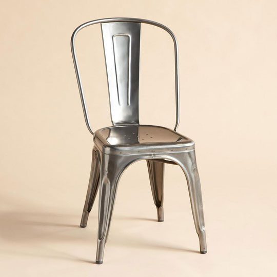 Tolix Cafe Chair — Vintage Metal Cafe Chairs — Eatwell101