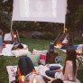 backyard movie party fall thumbnail