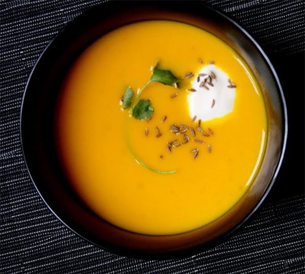 orange carrot soup