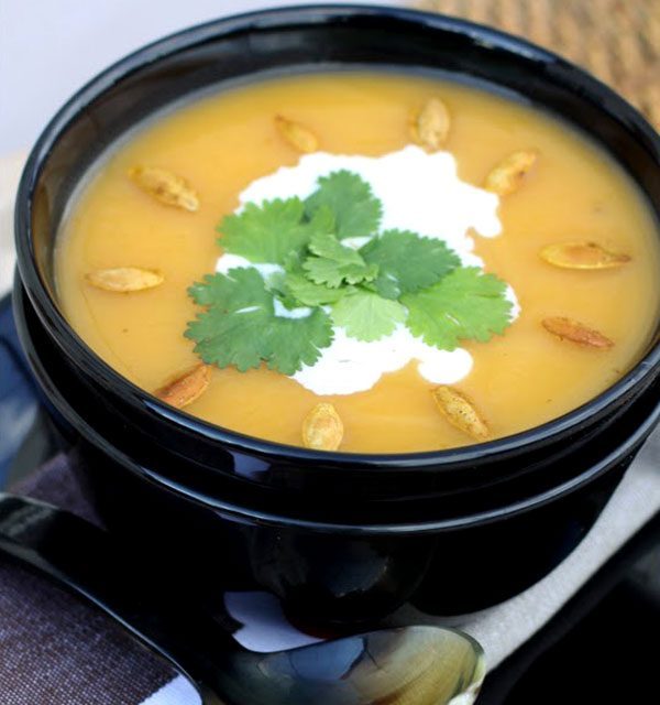 spicy butternut soup recipe