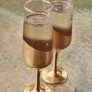 diy gold dipped champagne flutes thumbnail