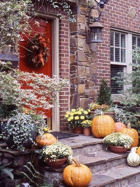 fall door decor