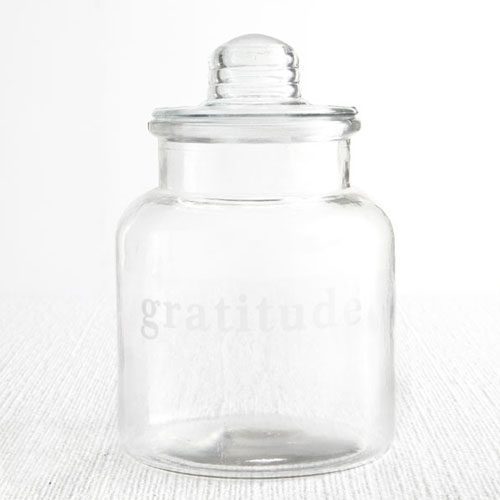 food storage glass jar