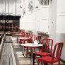 red cafe chairs thumbnail