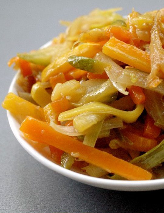 simple Stir fried Vegetables recipe