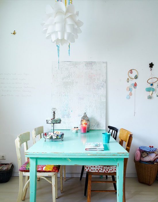 vintage-mint-blue-table
