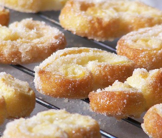dipped Elephant Ear Cookies