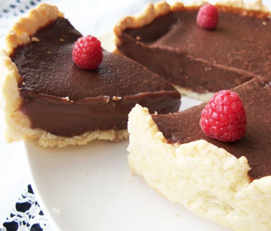 Frozen Chocolate Tart