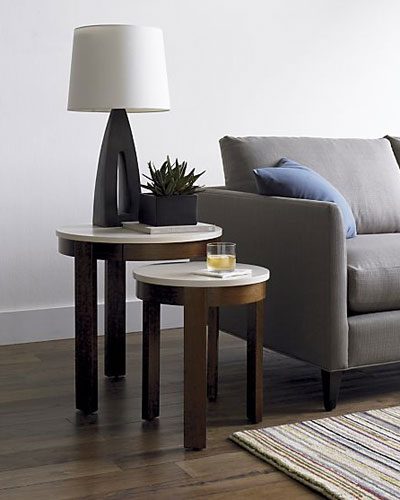 Scandinavian nesting tables