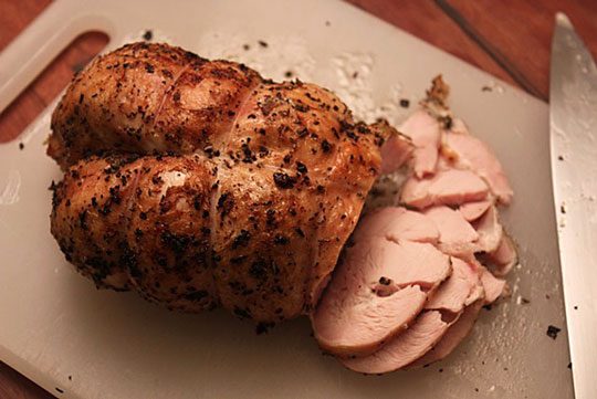 Slow Roasted Herbed Turkey Breast