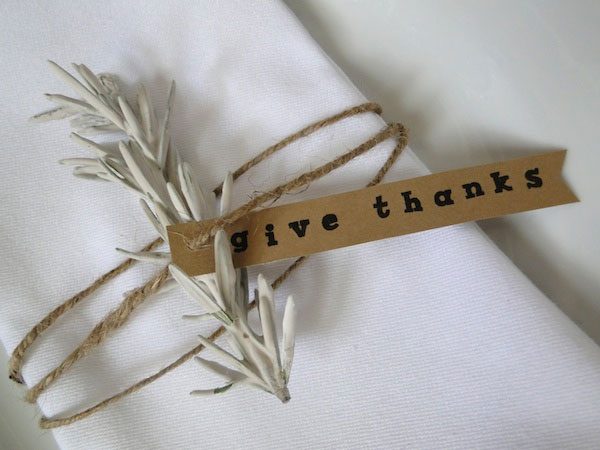 diy Thanksgiving Place Card Ideas