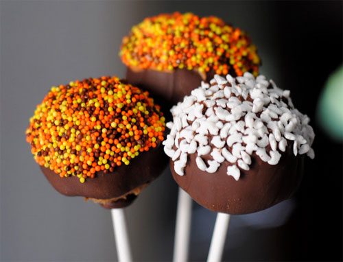 cute hallowen cakepops