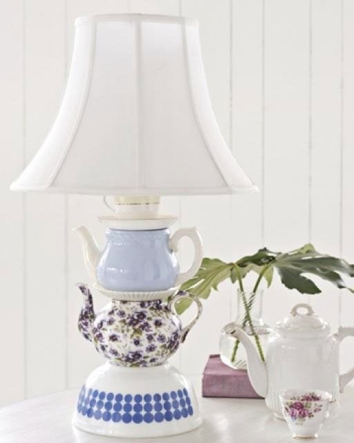 diy TEAPOT LAMP PROJECT