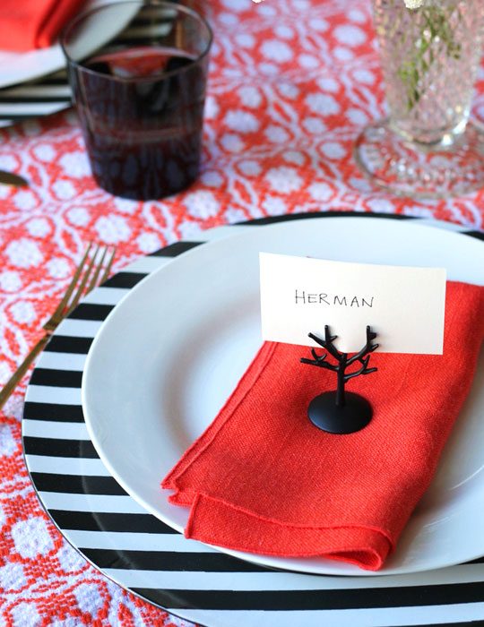 diy place cards for Halloween