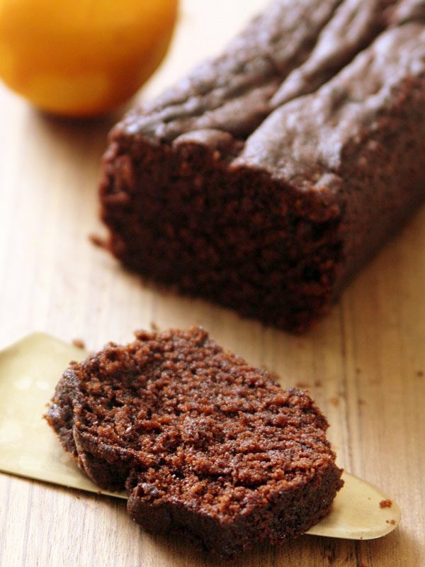 Orange & Chocolate Loaf Cake