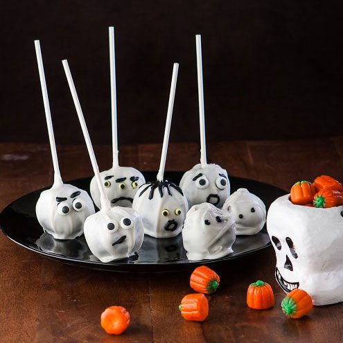 halloween ghost cake pops-recipe