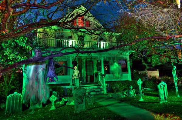 halloween house decor