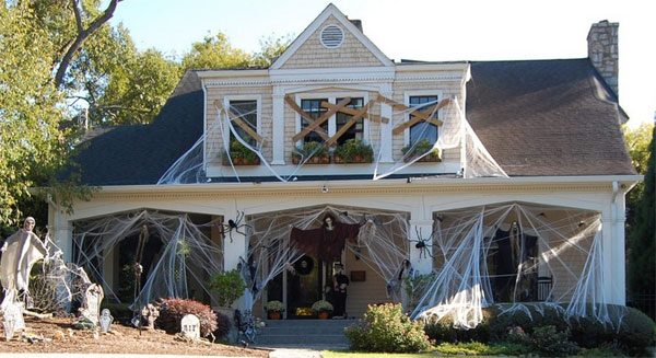 halloween house outdoor