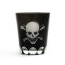 halloween skull tumbler glass thumbnail