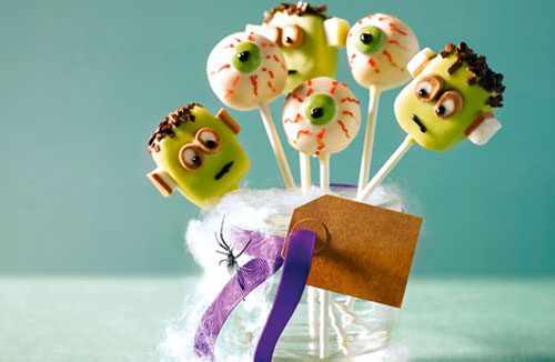 haloween cake pops frankenstein recipe