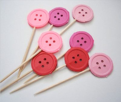 toothpick toppers decor