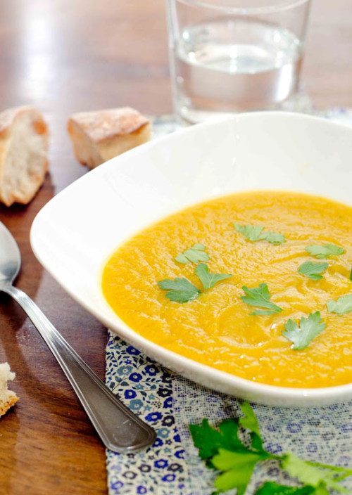 Carrot Parsnip Soup recipe