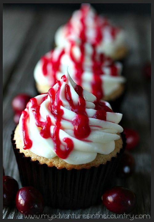 Cranberry Orange Cupcakes