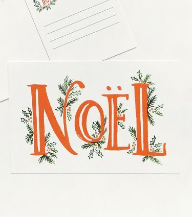 noel postcard